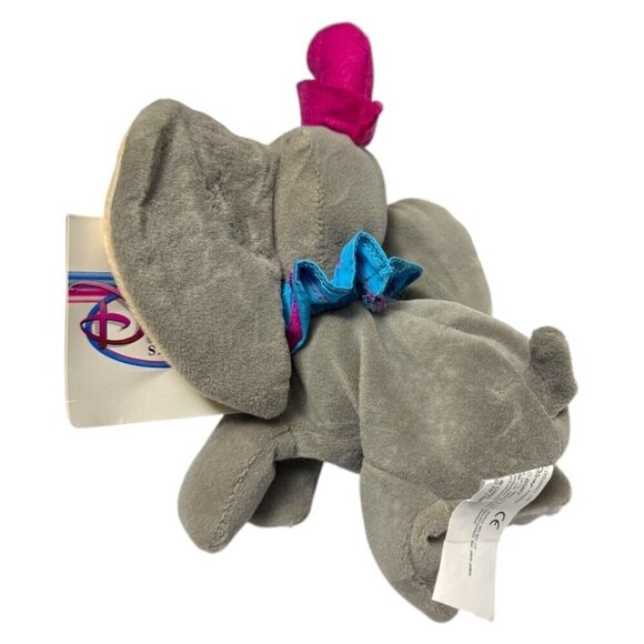 NWT 90s Disney Store DUMBO 8" Vintage DISNEY Mini Beanie Bag Doll - Picture 3 of 5